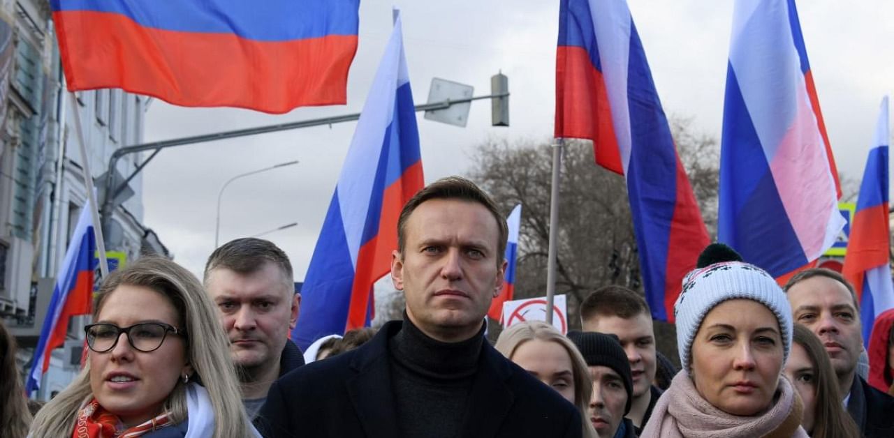 Russian opposition leader Alexei Navalny. Credit: AFP Photo
