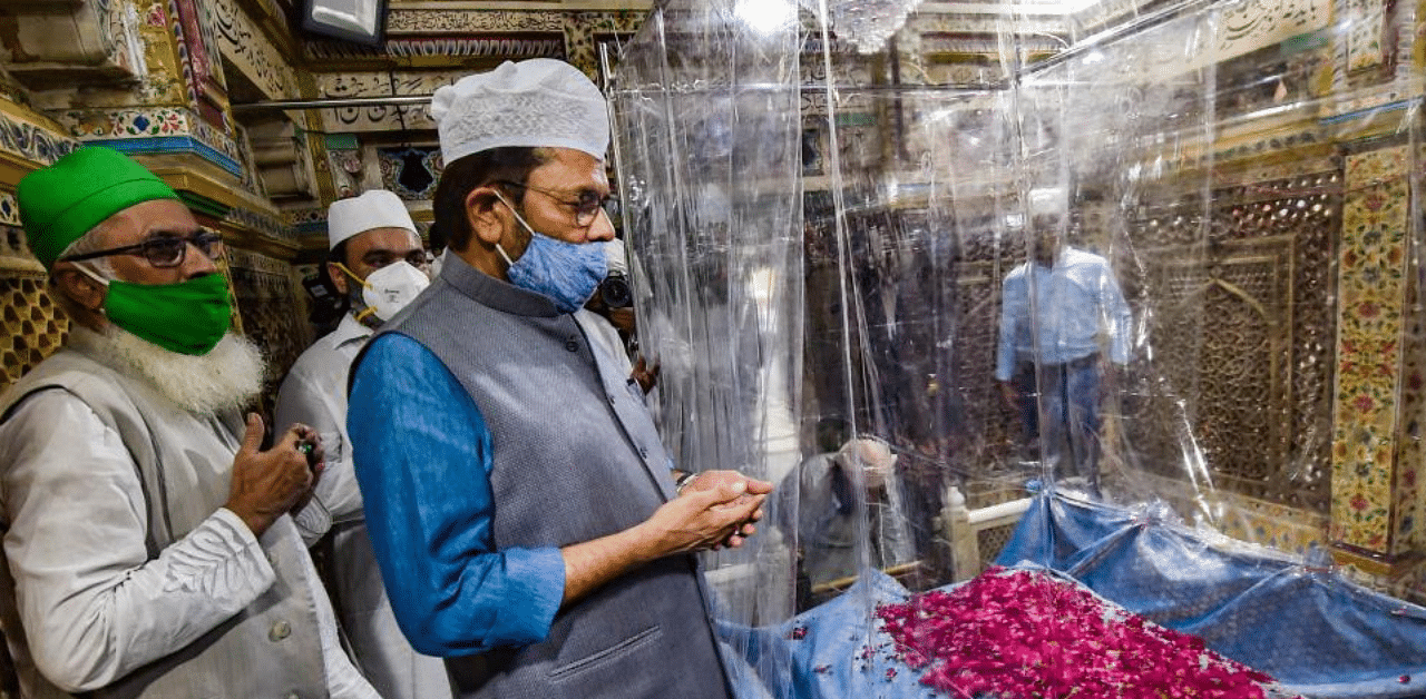  Union Minister for Minority Affairs Mukhtar Abbas Naqvi. Credit: PTI