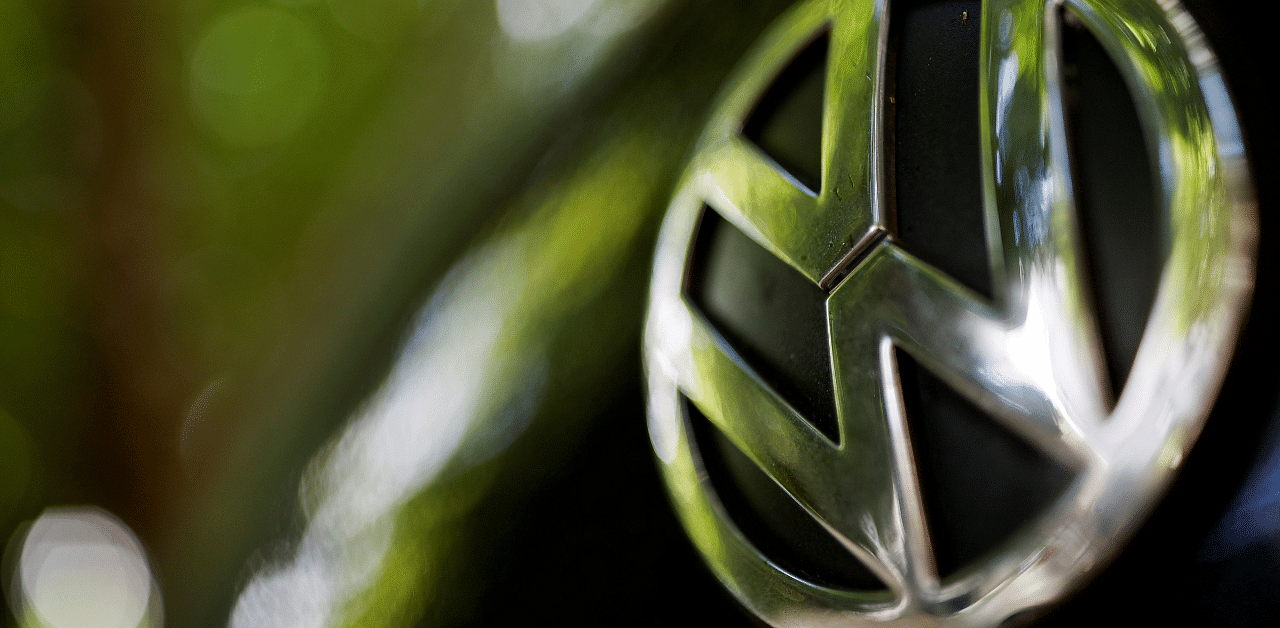 A logo of German carmaker Volkswagen. Credit: Reuters Photo