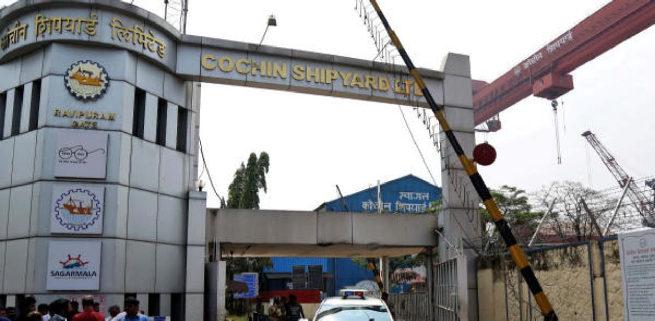 Cochin Shipyard Ltd. Credit: Reuters Photo