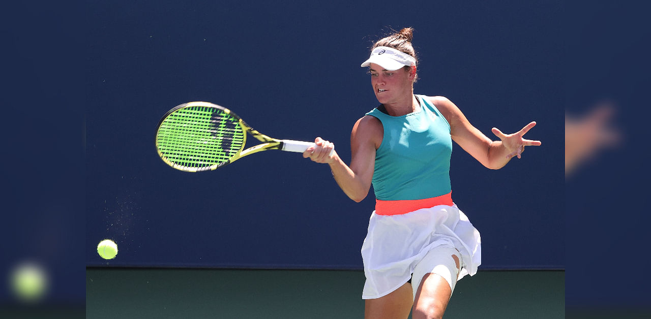 American Jennifer Brady reached a Grand Slam quarter-final. Credit: AFP Photo
