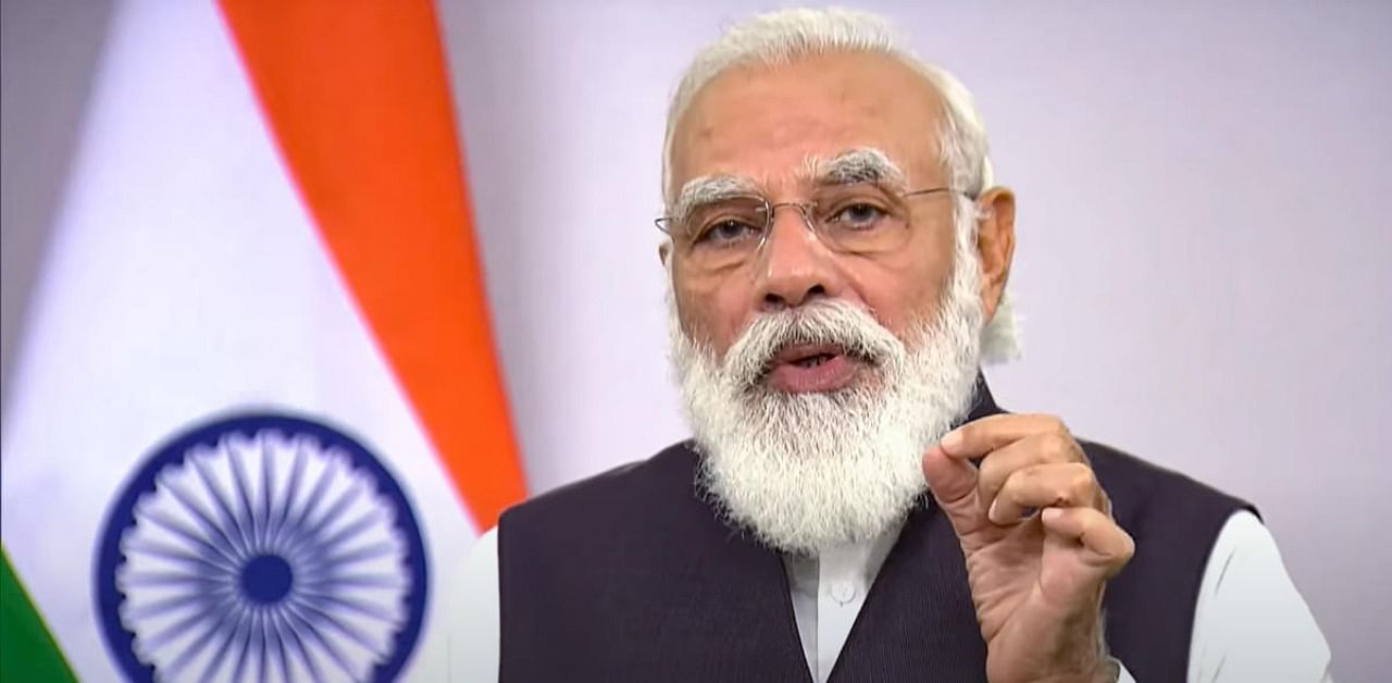 PM Narendra Modi on Monday called for undertaking efforts to reach out to people across the country to spread awareness on eradicating malnutrition. Credits: PTI