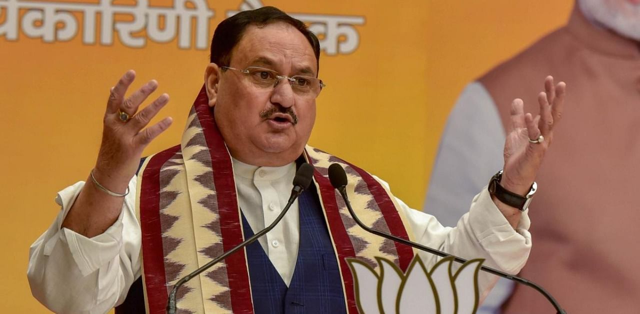 Nadda said the central government aims to form a database of indigenous recipes of every corner of the country. Credit: PTI