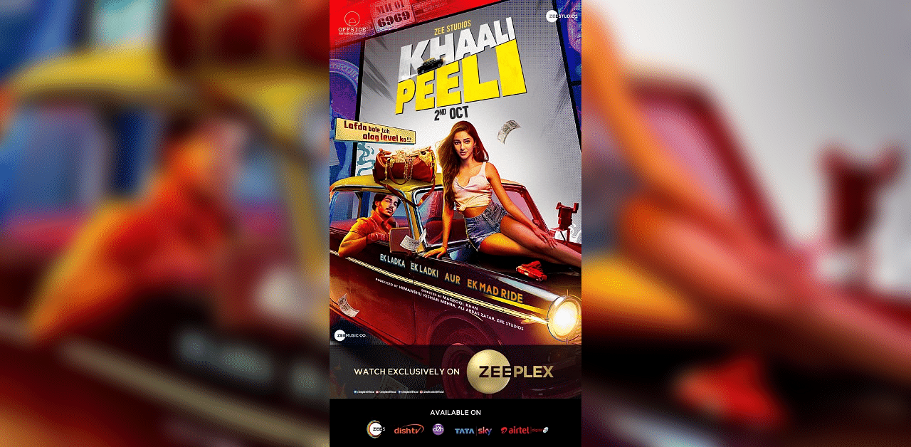 'Khaali Peeli' will not be releasing in theatres due the Covid-19 pandemic. Credit: Twitter/@aliabbaszafar