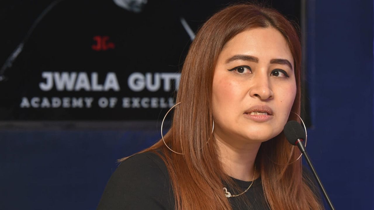 Jwala Gutta. Credit: PTI photo