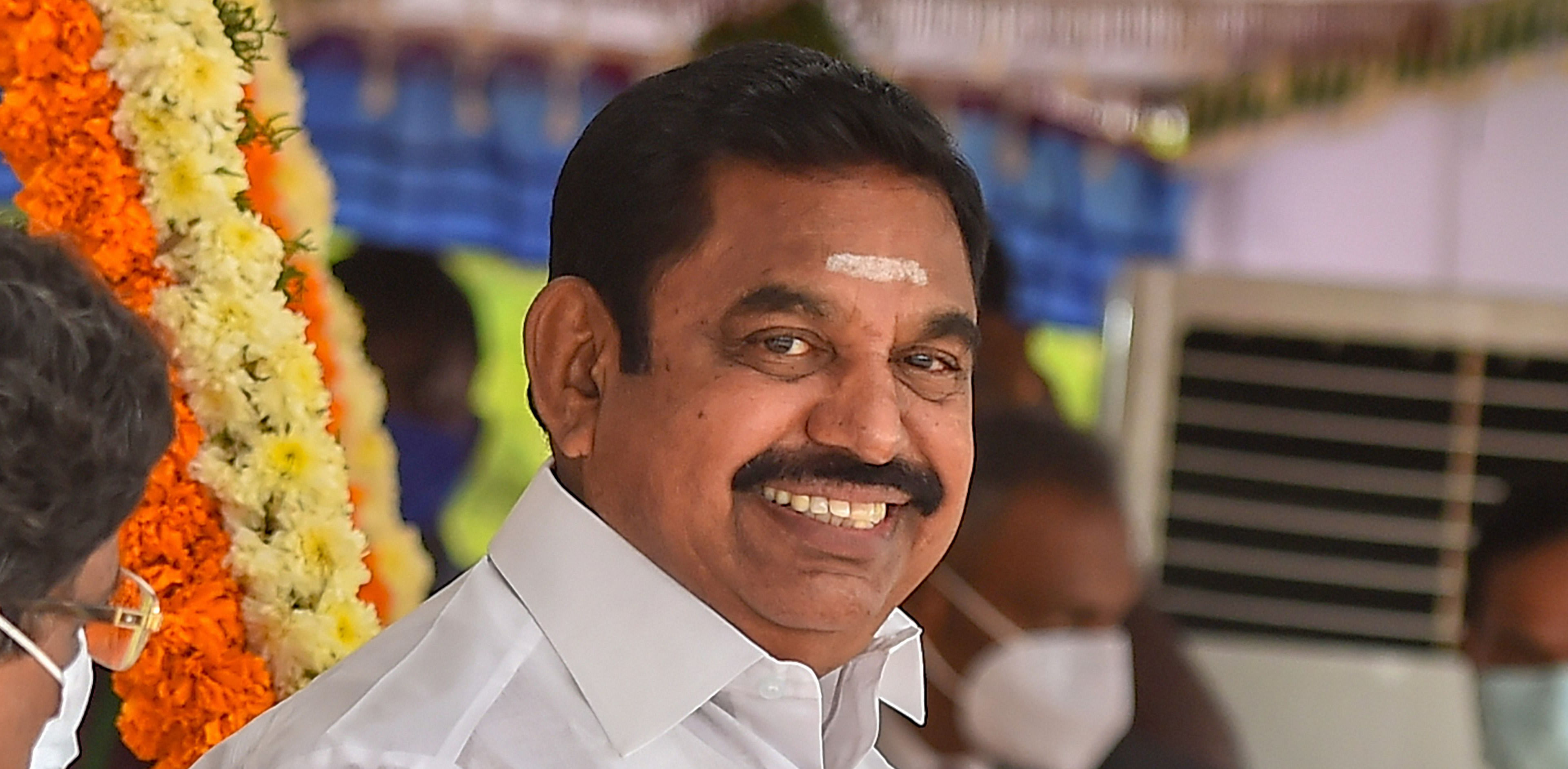 Tamil Nadu Chief Minister Edappadi K. Palaniswami, Credit: PTI