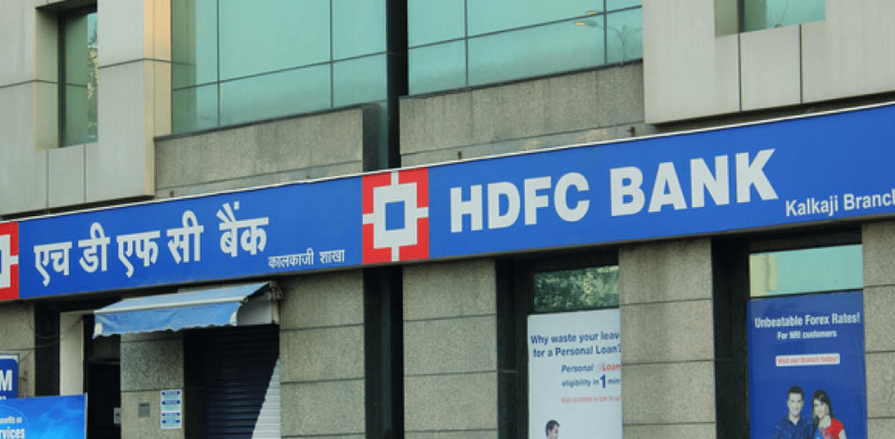  HDFC bank branch. Credit: Getty Image