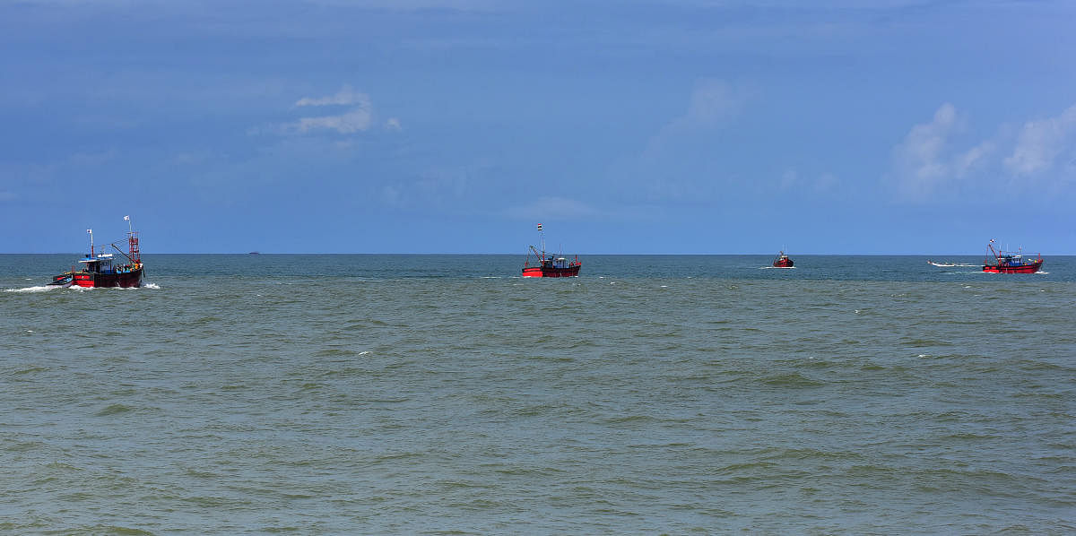 Only a few boats have ventured into the sea since the commencement of the fishing season from September 1.