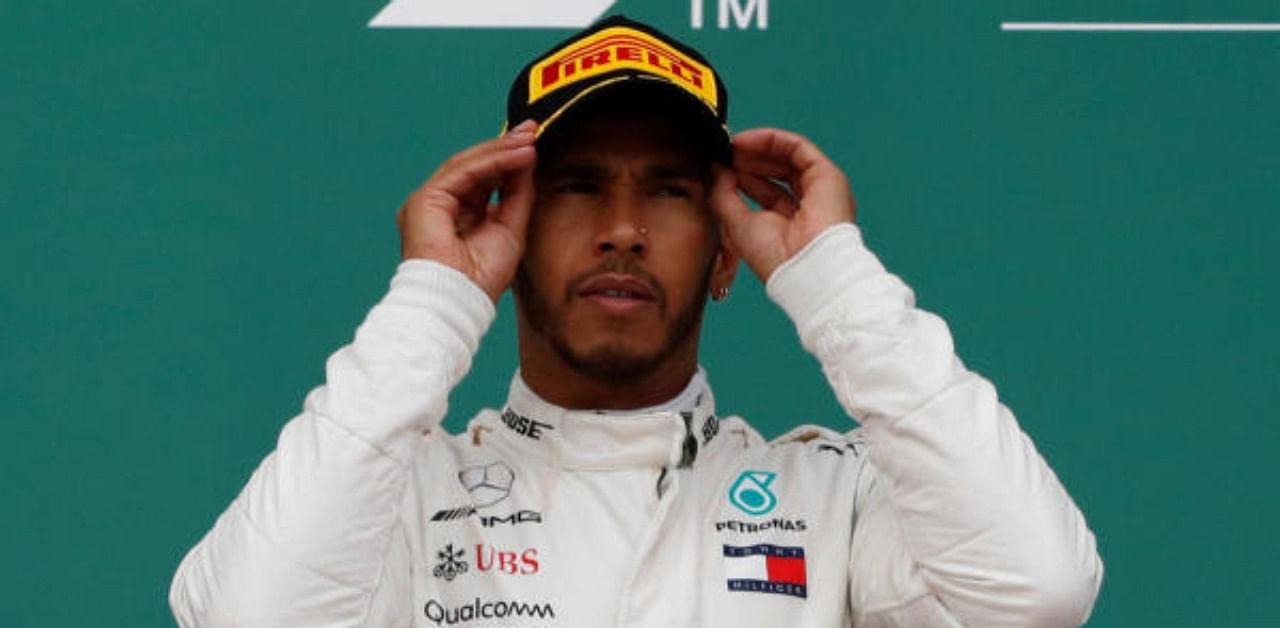 Lewis Hamilton. Credit: Reuters