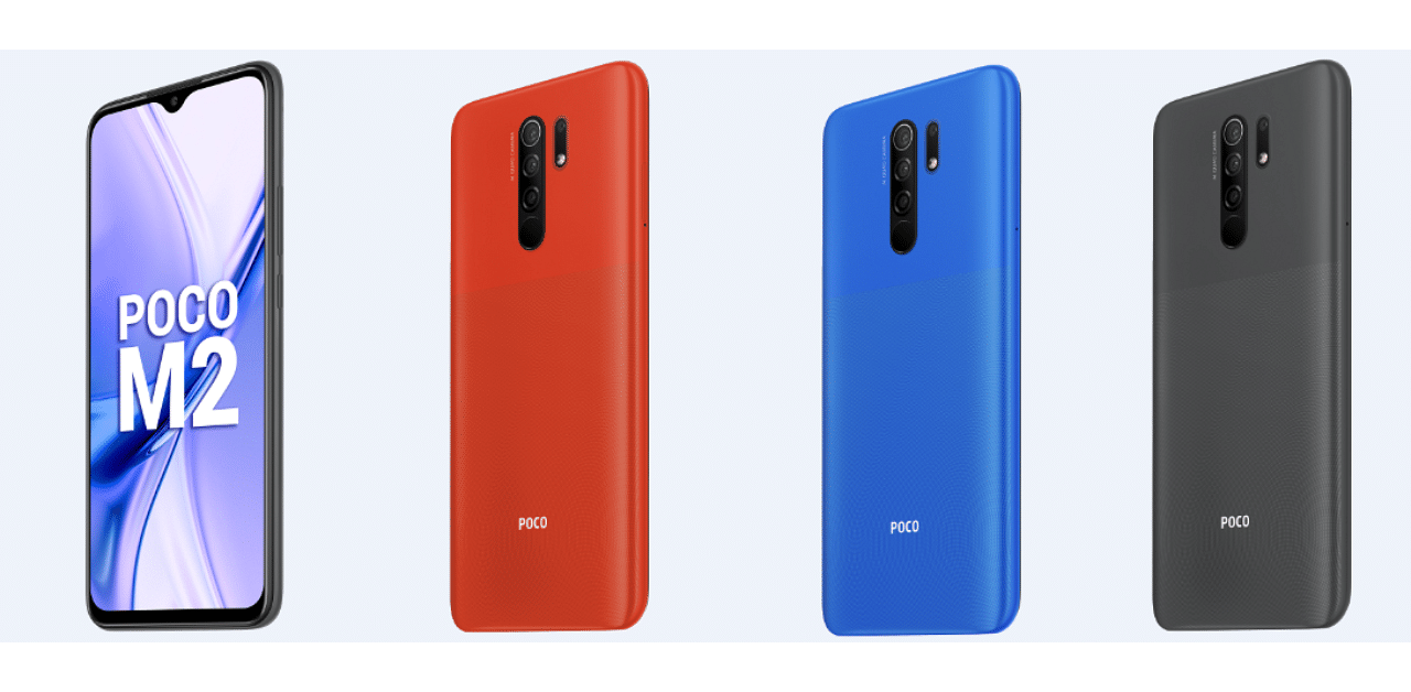 Poco M2 launched in India. Credit: Poco India