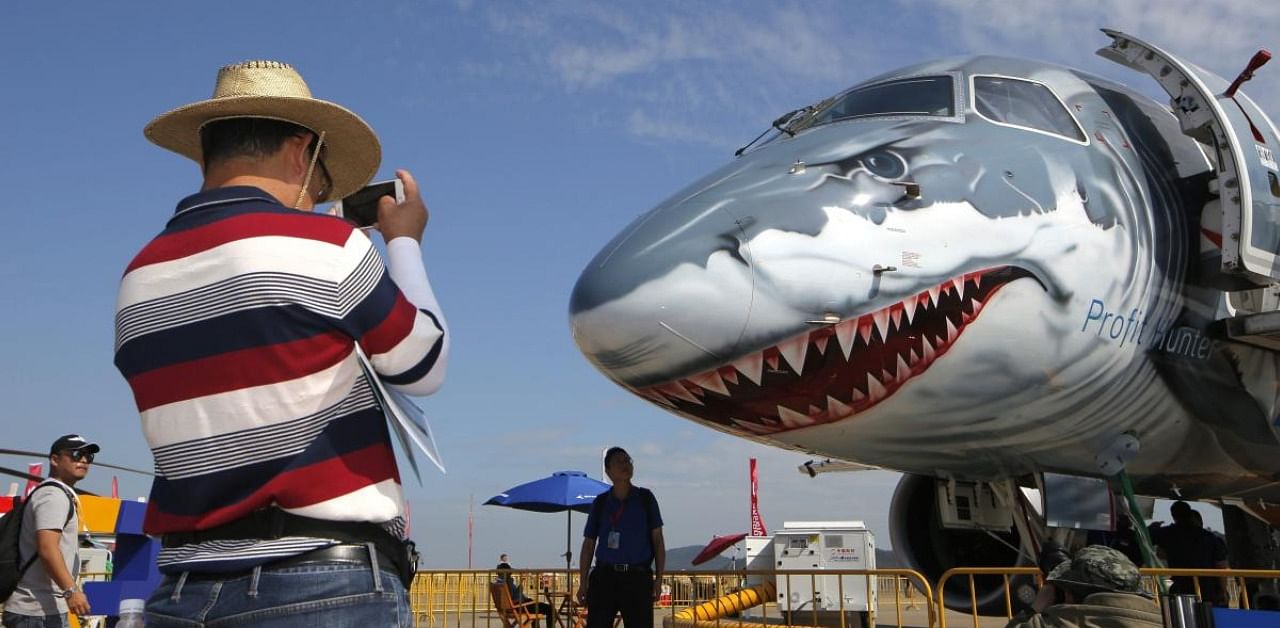 Airshow in China in 2018. Credit: AP Photo
