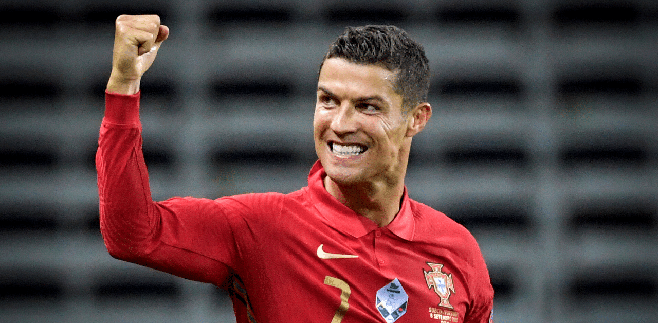 Cristiano Ronaldo scored 101 international goals for Portugal in a 2-0 victory over Sweden in the Nations League. Credit: Reuters Photo