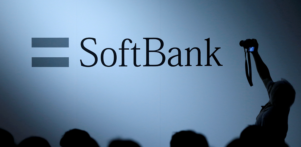 The logo of SoftBank Group Corp. Credit: Reuters Photo