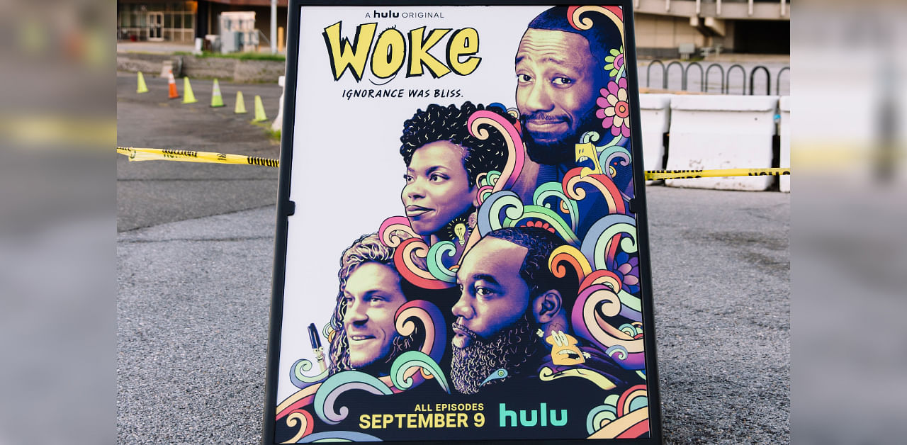 The new Hulu comedy 'Woke' has two casts, the one you see and the one you only hear. Credit: Twitter/@BroccoliCity