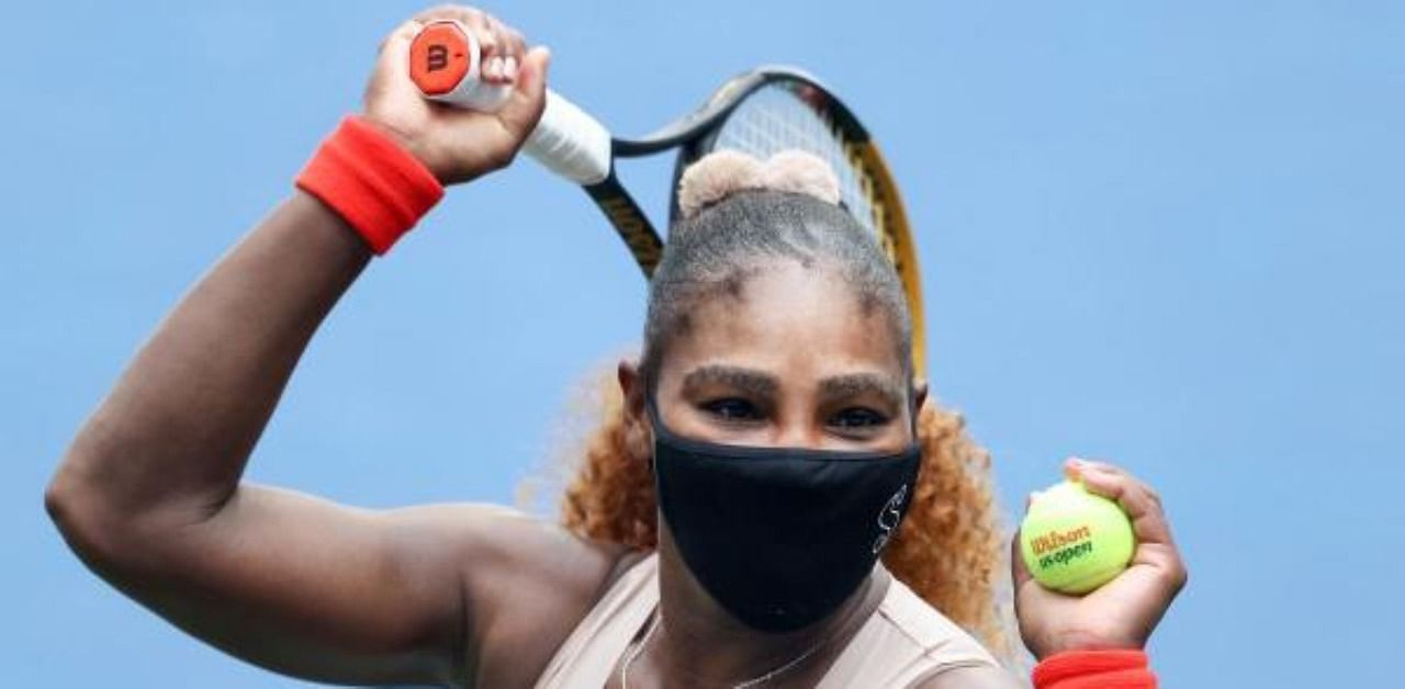 Serena Williams of the United States. Credit: AFP