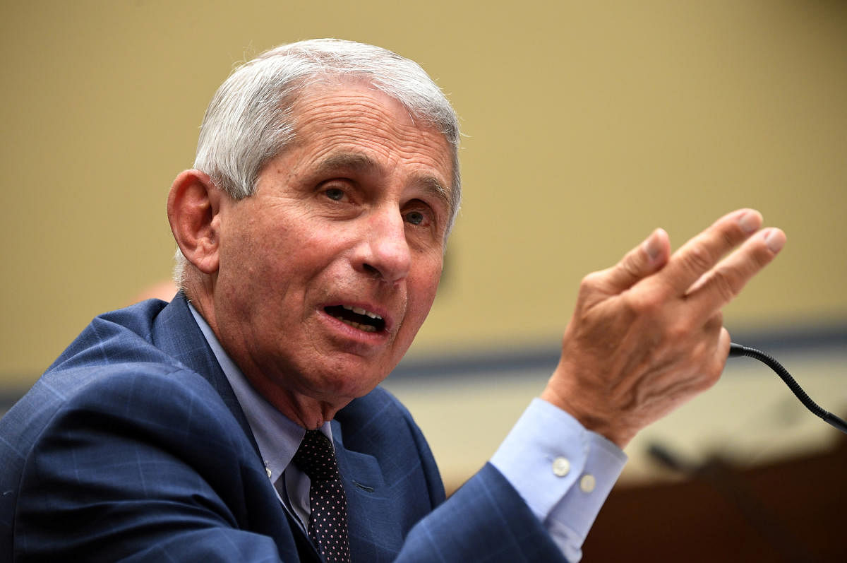Dr Anthony Fauci, infectious diseases chief at the National Institutes of Health. Credit: Reuters Photo