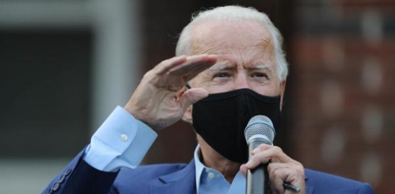 Democratic presidential nominee Joe Biden. Credit: AFP