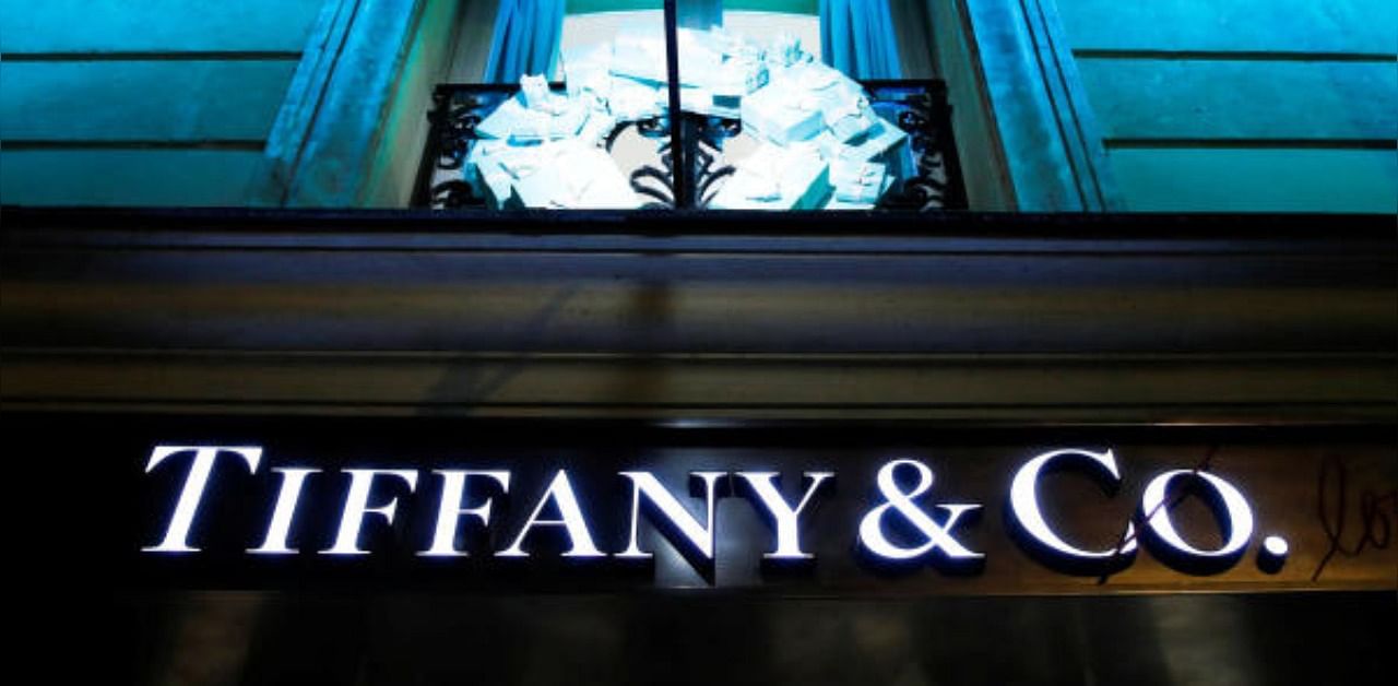 A Tiffany & Co. logo is seen outside a store. Credit: Reuters Photo