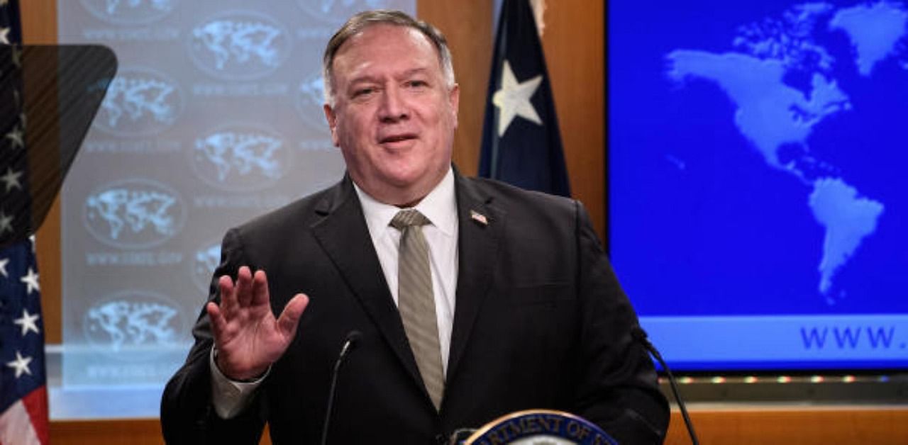 US Secretary of State Mike Pompeo. Credit: Reuters