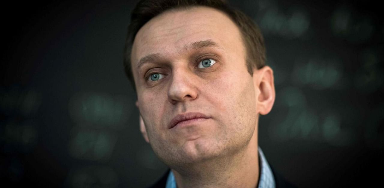 Russian opposition politician Alexei Navalny. Credit: AFP photo