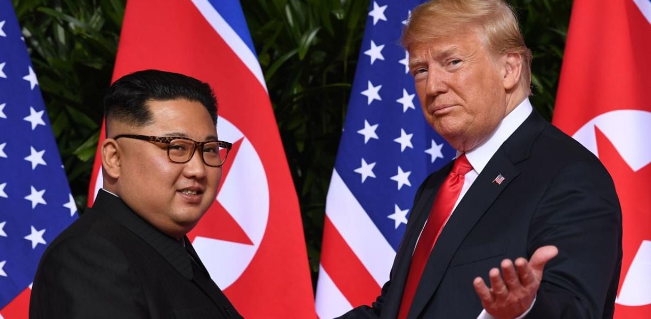 Doanld Trump and Kim Jong Un. Credit: Reuters Photo