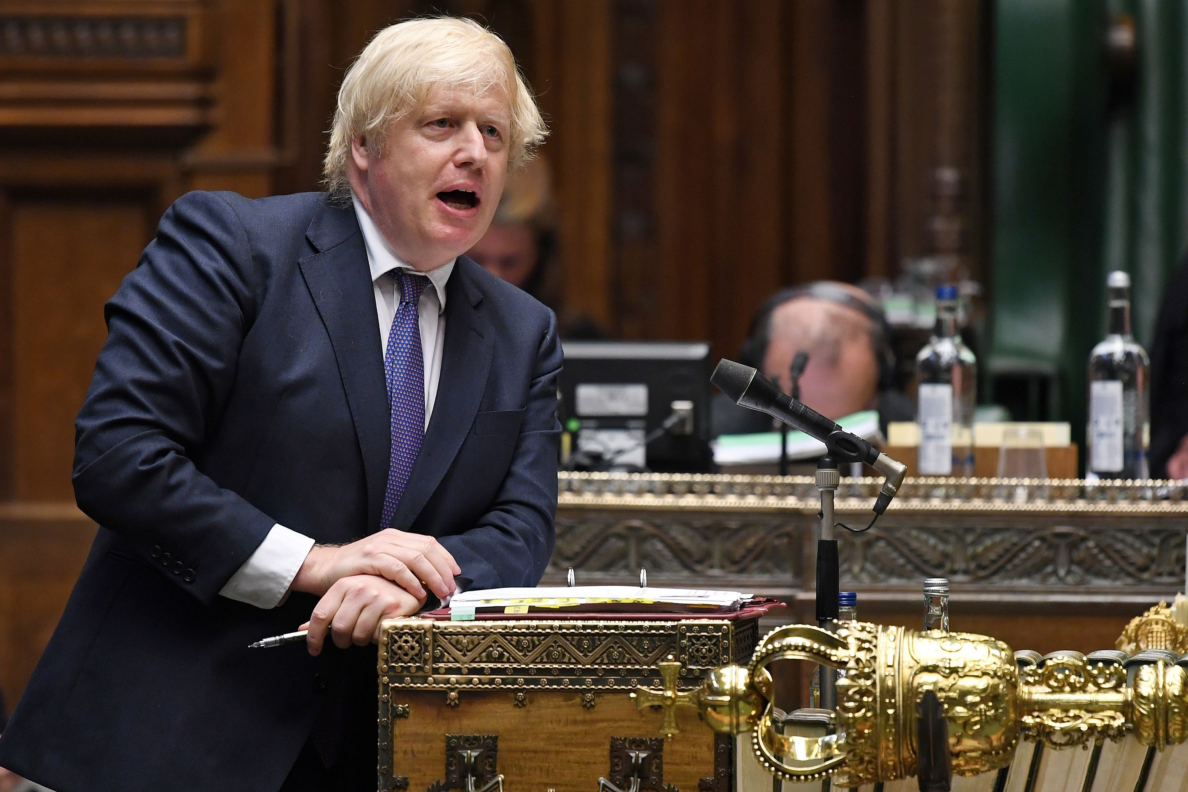 British Prime Minister Boris Johnson. Credit: AFP Photo