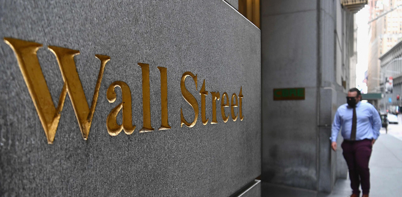 A shot of Wall Street. Credit: AFP Photo