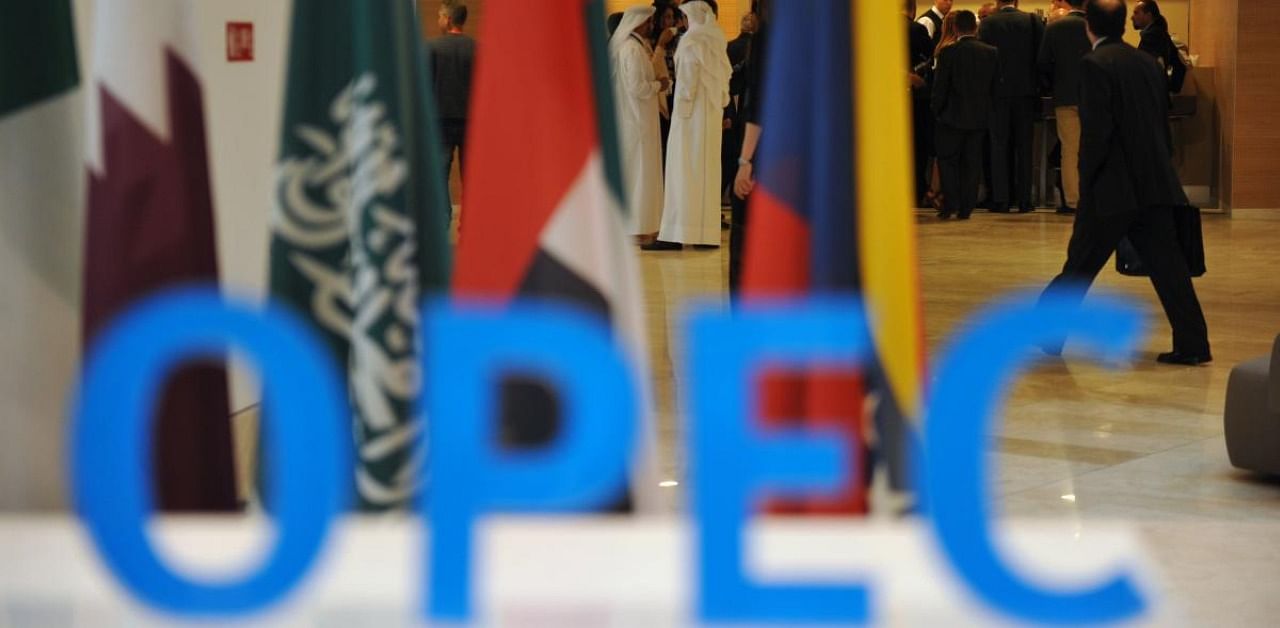 Members of the Organization of Petroleum Exporting Countries, OPEC, in the Algerian capital Algiers. Credit: AFP