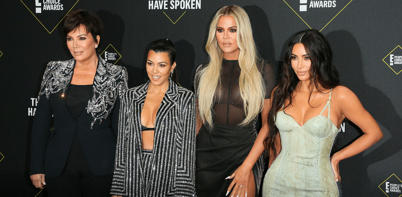 Kris Jenner, Kourtney Kardashian, Khloé Kardashian and Kim Kardashian. Credit: AFP Photo