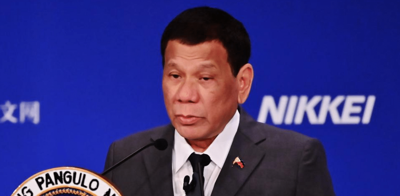 Philippine President Rodrigo Duterte. Credit: AFP