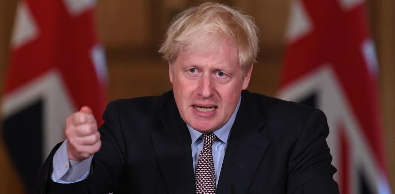 Britain's Prime Minister Boris Johnson. Credit: AFP