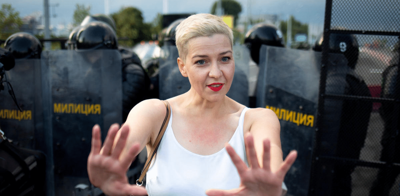 Belarusian opposition politician Maria Kolesnikova. Credit: Reuters