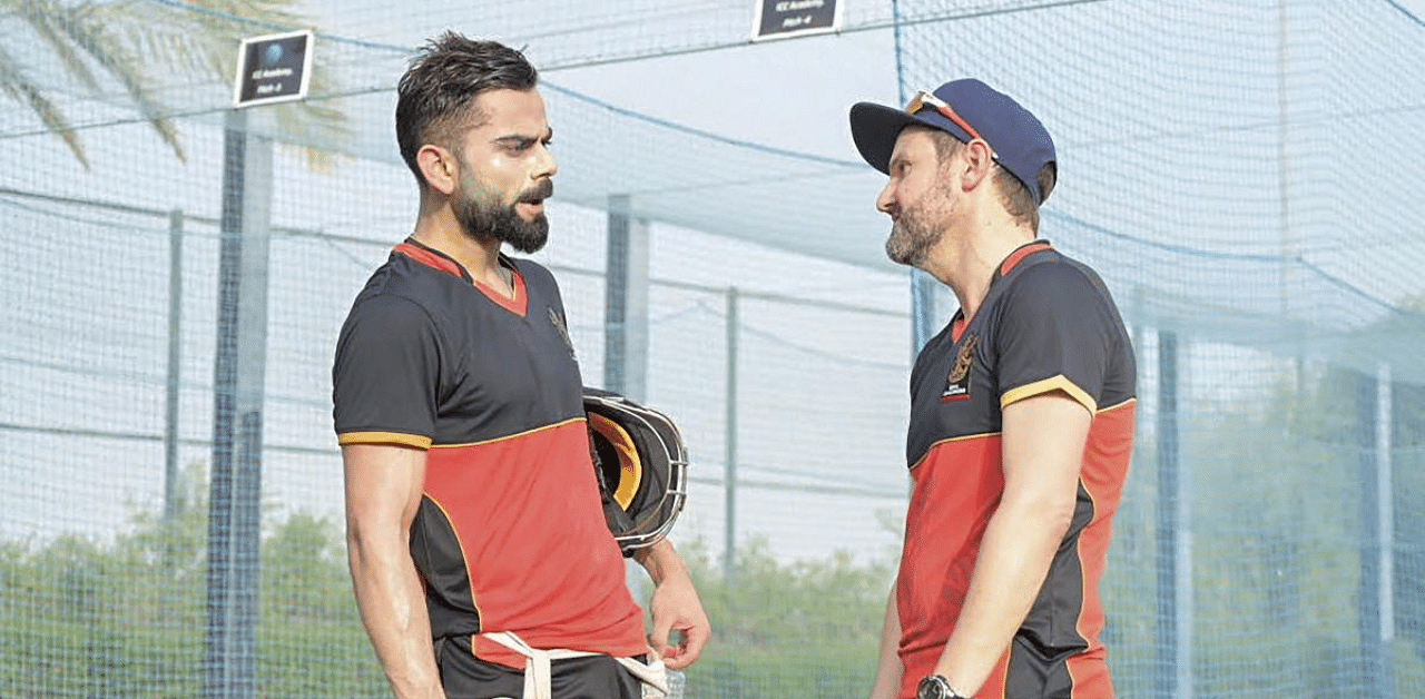 Kohli, a fitness freak, also said that he himself felt good from the first training session after landing in the UAE. Credit: PTI Photo