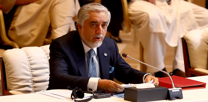 Chairman of the High Council for National Reconciliation Abdullah Abdullah. Credit: Reuters