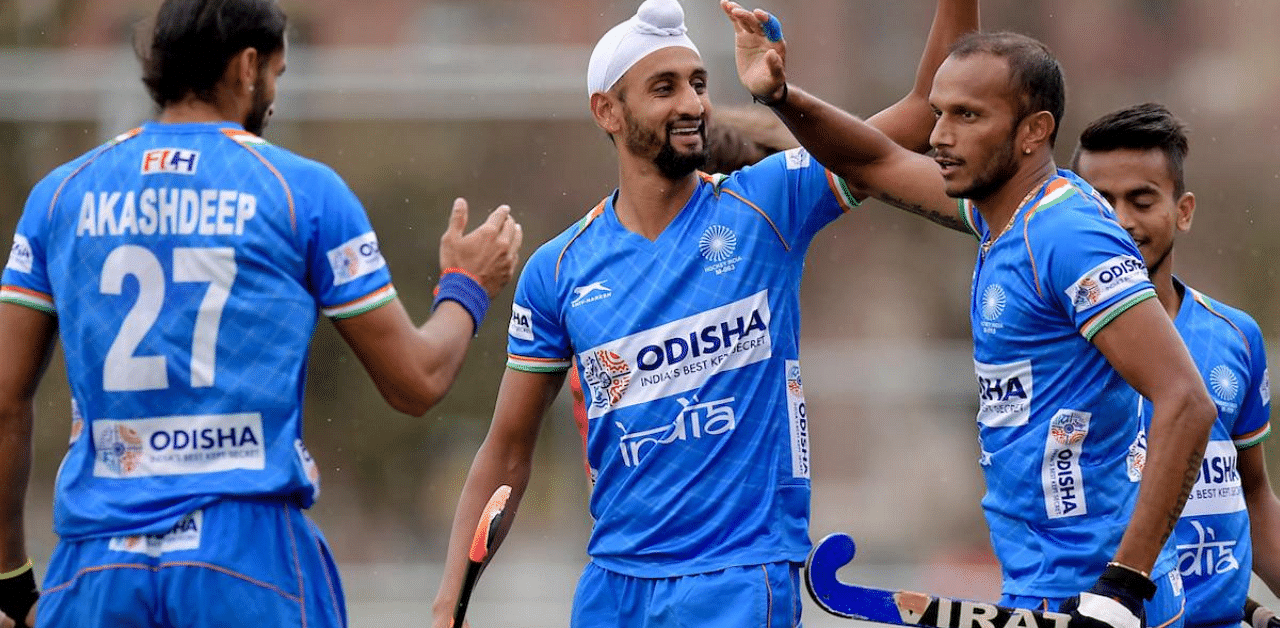 The 31-year-old forward (2nd R) from Karnataka said senior players are now consulted by Hockey India, to ensure everything is on the right track. Credit: PTI Photo