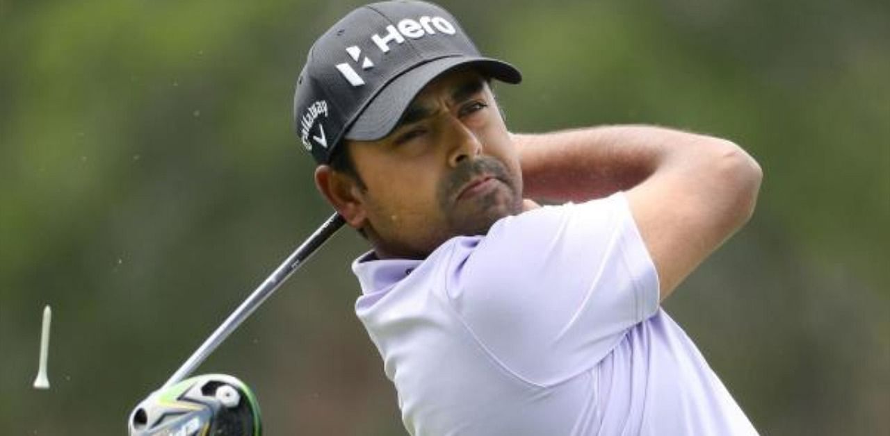Indian golfer Anirban Lahiri. Credit: AFP Photo