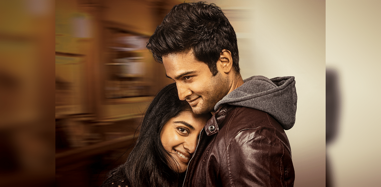 Sudheer Babu, Nivetha Thomas in a still from 'V'. Credit: Amazon Prime Video