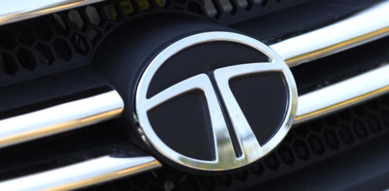 Tata Motors Group Logo. Credit: DH File Photo