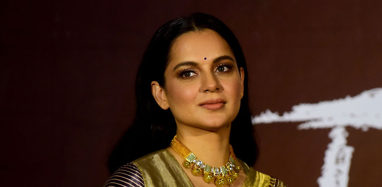 Actor Kangana Ranaut. Credit: AFP Photo