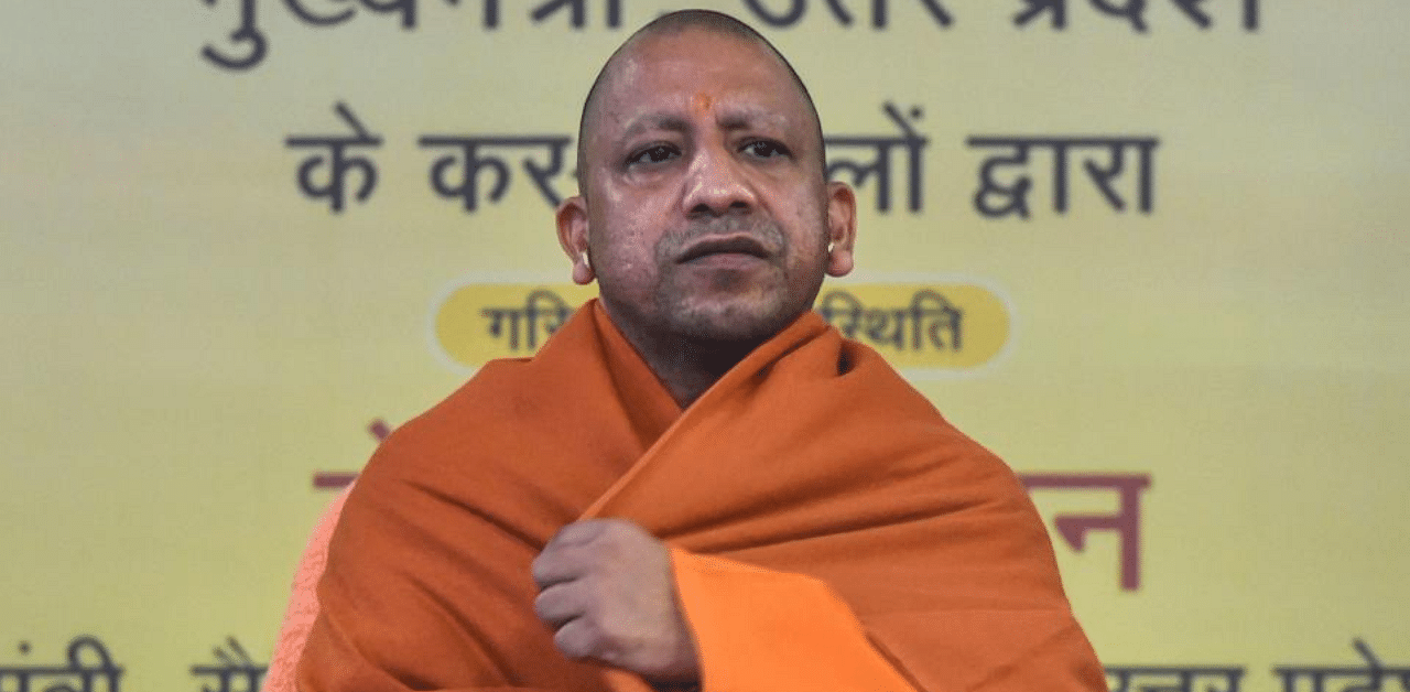 Uttar Pradesh Chief Miniser Yogi Adityanath. Credit: PTI