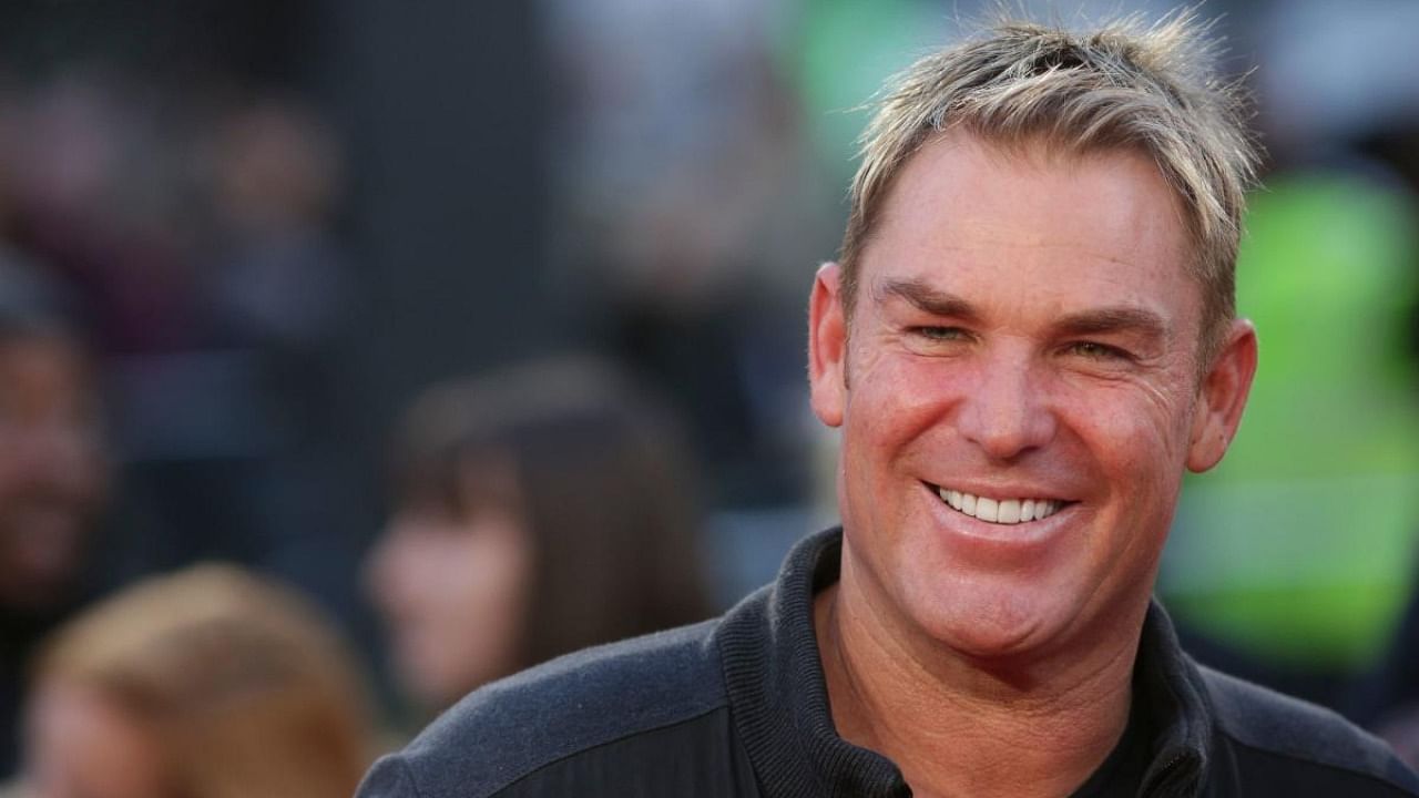 Shane Warne. Credit: AFP/file photo