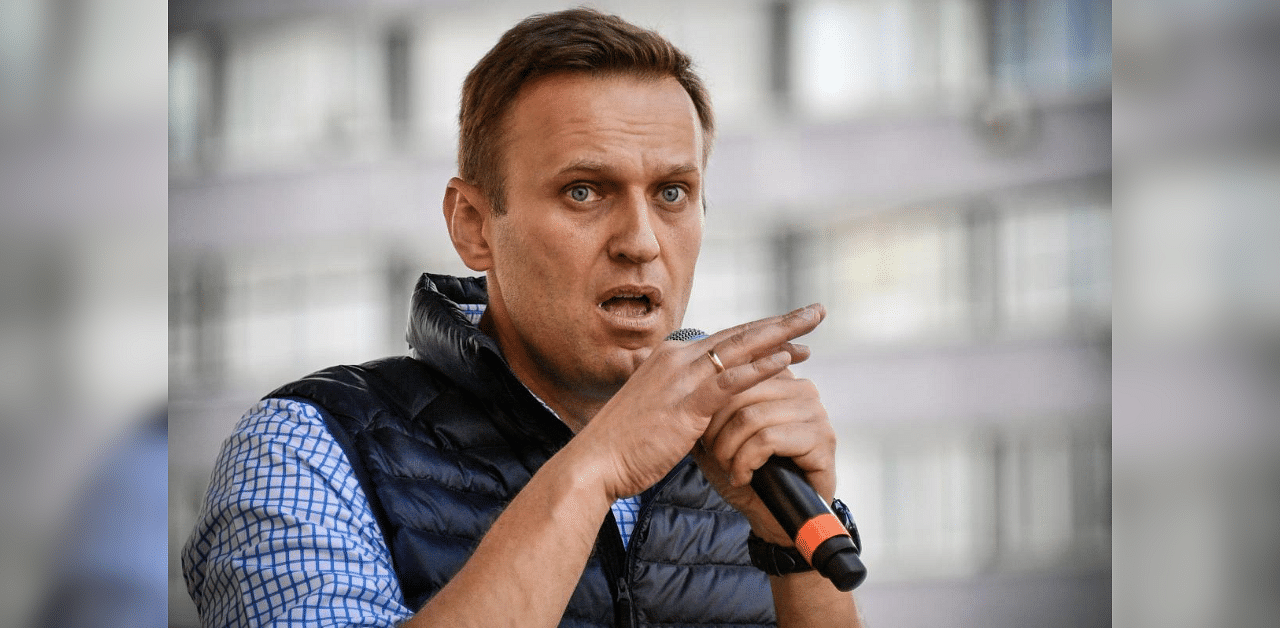 Russian opposition leader Alexei Navalny. Credit: AFP File photo