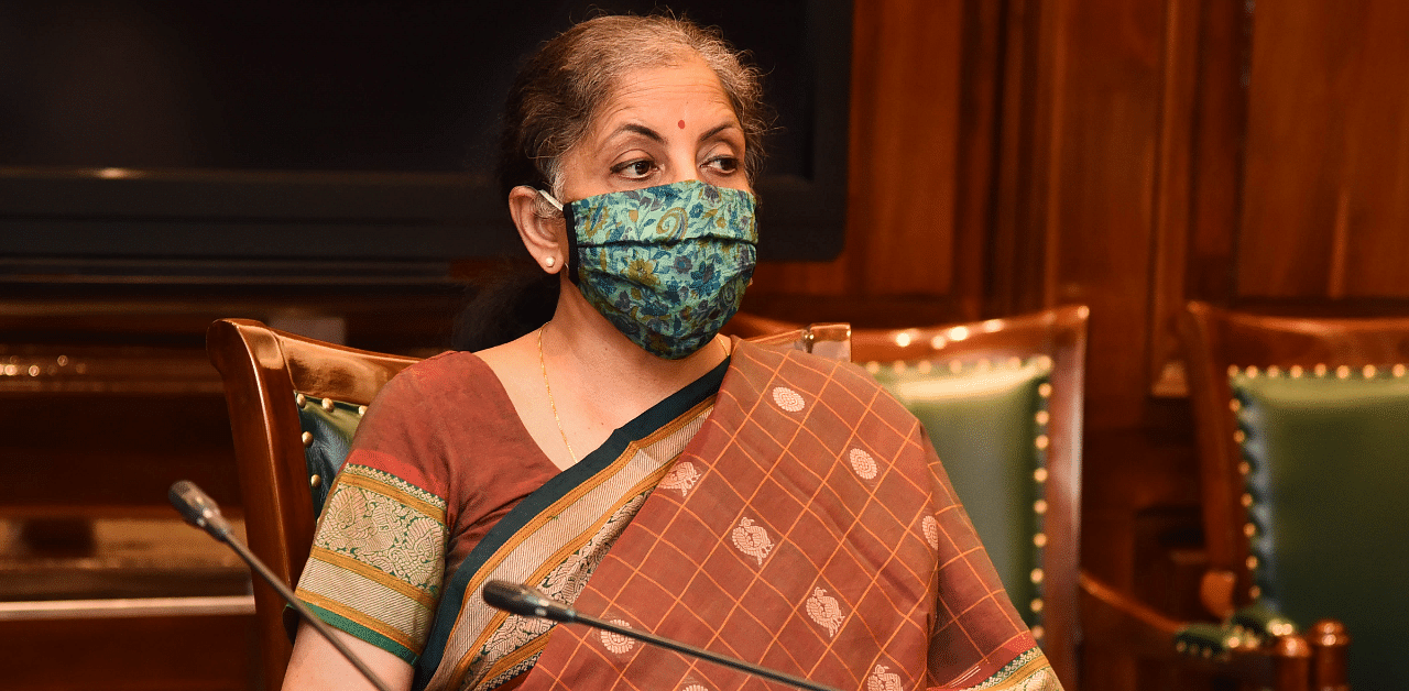 Union Finance Minister Nirmala Sitharaman. Credit: PTI Photo