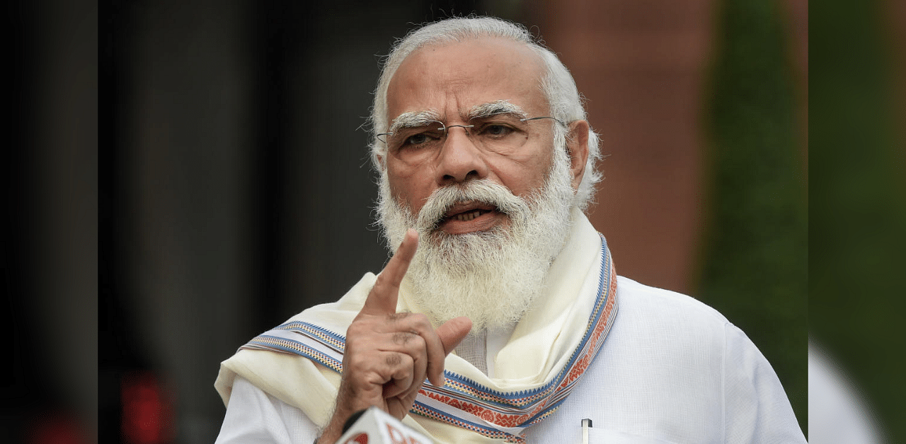 Modi will lay the foundation stone of Munger water supply scheme under AMRUT Mission, and it will help residents of Munger Municipal Corporation get pure water through pipelines. Credit: PTI