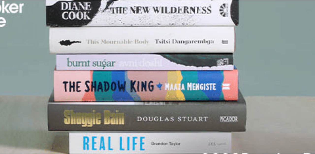 Books selected for Booker Prize. Credit: Twwitter/ @TheBookerPrizes