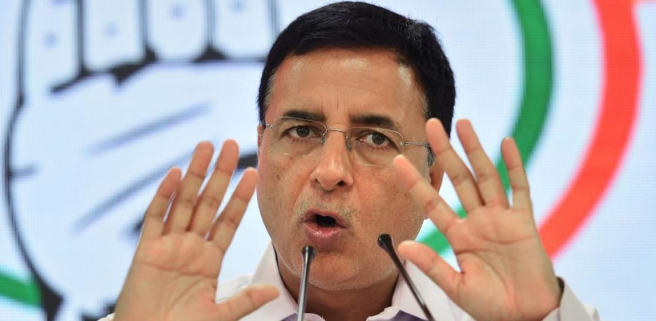 'Why is the Prime Minister running away from giving an account of his failure to Parliament', Congress chief spokesman Randeep Singh Surjewala said. Credit: PTI/file photo