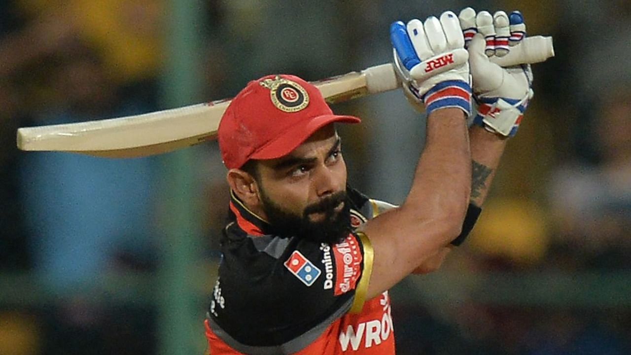 De Villiers said Kohli was inspiring much hard work in the build-up to the IPL's start in the United Arab Emirates on Saturday. Credit: AFP File Photo