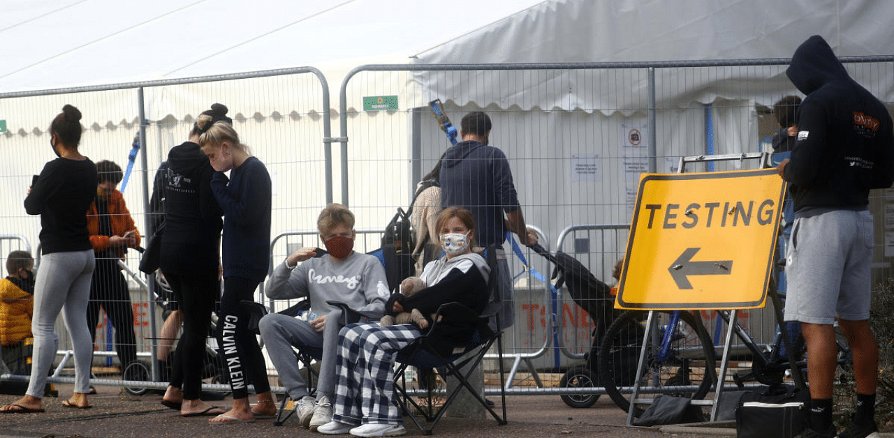 Prime Minister Boris Johnson promised in May to create a "world-beating" system to test and trace people exposed to the virus. Credit: Reuters Photo