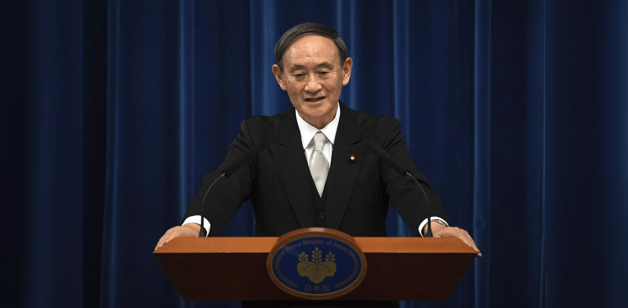 Japan's new Prime Minister Yoshihide Suga. Credit: AP