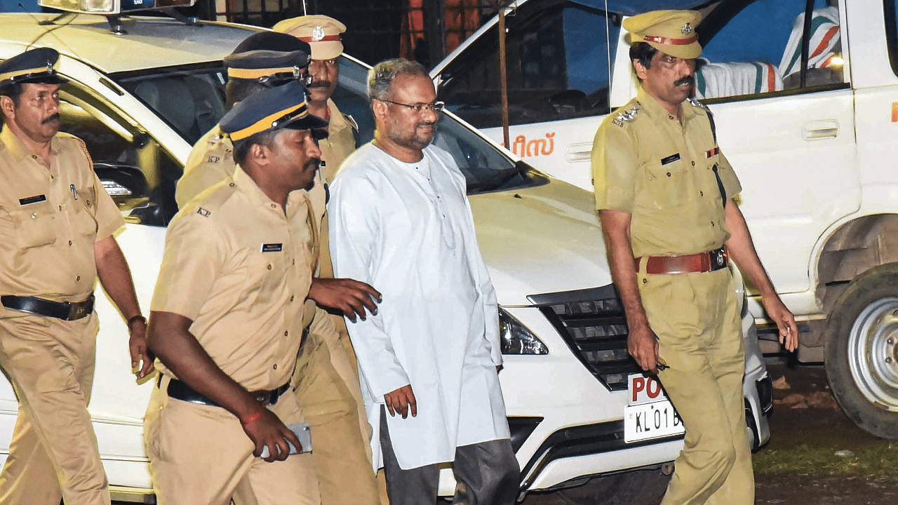 Rape accused Bishop Franco Mulakkal. Credits: PTI Photo